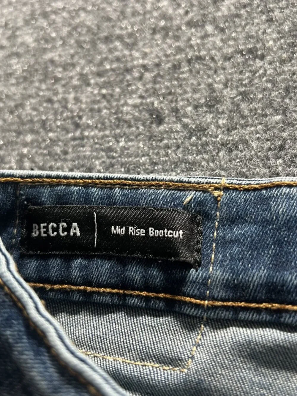True Religion Becca Bootcut Jeans Womens 27 Blue Mid-Rise Denim